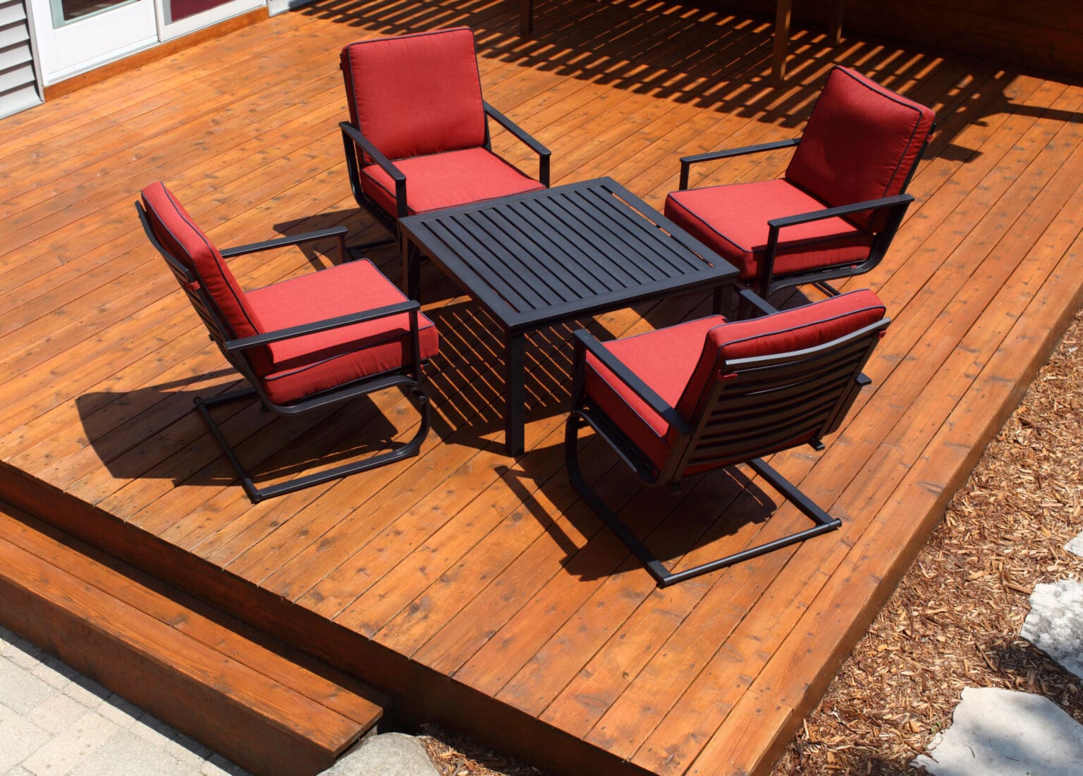 Cedar Decking - St. Charles Fence & Deck Company